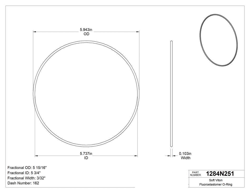 Technical drawing - 1284N251